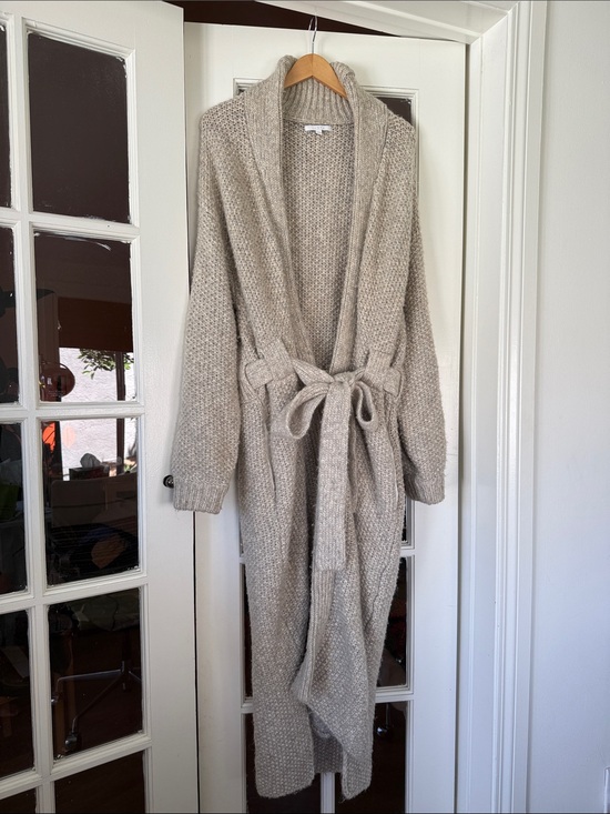 lunya Sweaters - LUNYA Chunky Wool Knit Robe